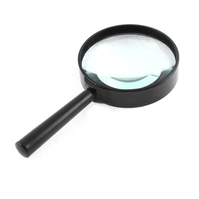 Harfington Plastic Rim 65mm Lens 6X Handheld Magnifier Magnifying Glass Jewelry Loupe