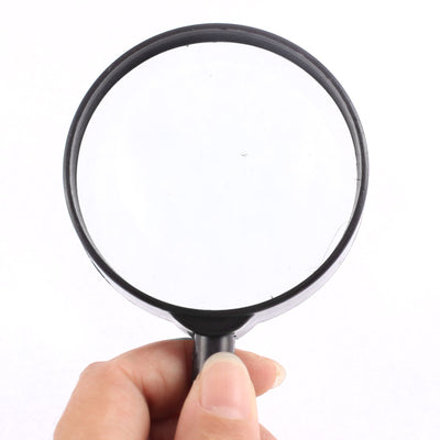Harfington Plastic Rim 65mm Lens 6X Handheld Magnifier Magnifying Glass Jewelry Loupe