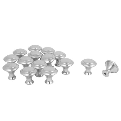 uxcell Uxcell Home Door Drawer Cabinet Cupboard Closet Round Metal Pull Knob Handle 15Pcs