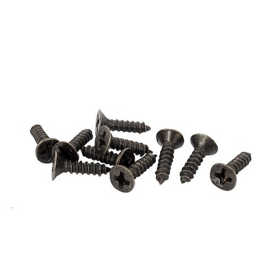 Harfington Uxcell 2mm Hole Dia Bronze Tone Arch Cabinet Drawer Pull Handle 5 PCS w Screws