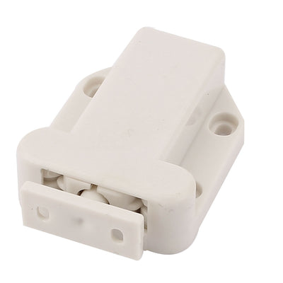 Harfington Furniture Door Drawer Cabinet Push To Open Catch Touch Latch White