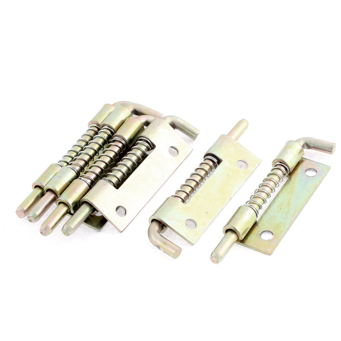 Harfington Spring Loaded Door Latch 6mm Mounting Hole 9cm Long 3 Pairs