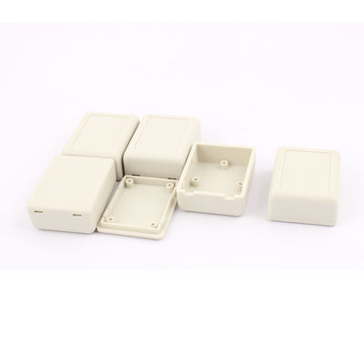 Harfington 46x36x18mm Dustproof IP65 Plastic Enclosure Case DIY Junction Box 5Pcs