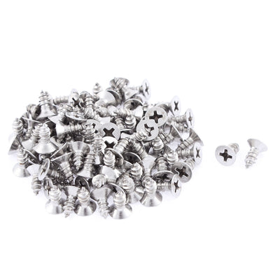 Harfington 3.9mmx9.5mm Phillips Flat Head Self Tapping Screws 100pcs