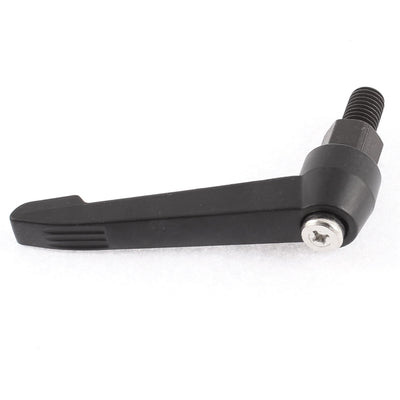 Harfington Machinery M12x40mm Male Thread Adjustable Clamping Handle Knob Black 2pcs