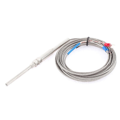 uxcell Uxcell K Type Thermocouple Temperature Control 0-400C Sensor 5cm Probe 5M 16.4Ft Long