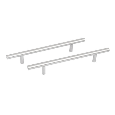 Harfington Uxcell 2pcs Stainless Steel Kitchen Cupboard Cabinet Drawer T Bar Pull Handle Knob 8"