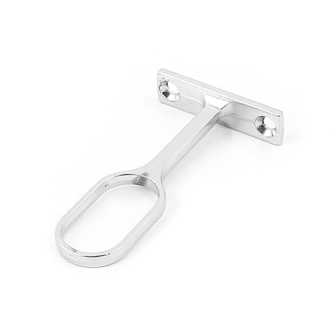 Harfington Wardrobe Hanging Rail Rack Holder End Bracket Support Fitting Silver Tone