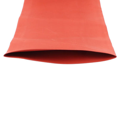 Harfington 50cm Long 70mm Diameter Red Polyolefin Heat Shrink Cover Wiring Shrinkable Tube