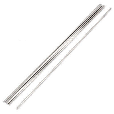 Harfington 5pcs 2mmx200mm Metal Solid Round Rod Bar for DIY RC Model