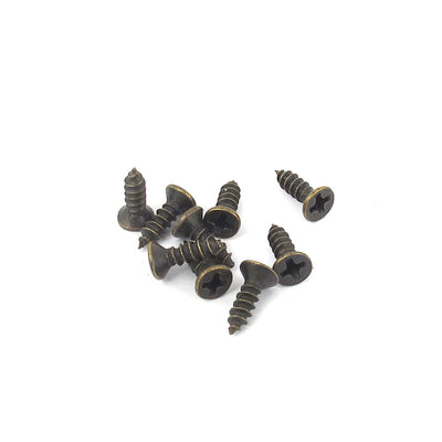 Harfington Chest Jewelry Box Case Vintage Style Fastener Hasp Toggle Latch Lock Bronze Tone 2pcs