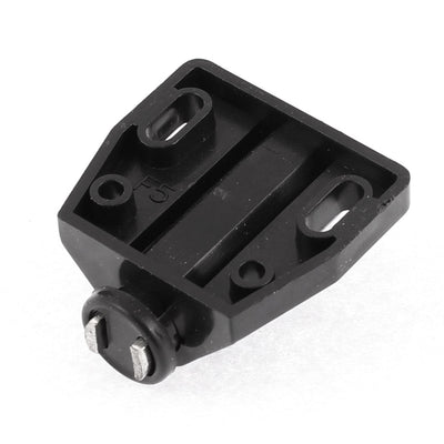 Harfington Uxcell Kitchen Cupboard Cabinet Door Drawer Magnetic Push Open Catch Latch Black 4Pcs