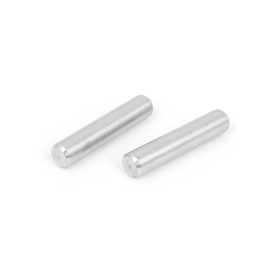 Harfington 8mm×40mm 304 Stainless Steel Dowel Pins Fasten Elements Silver Tone 5pcs