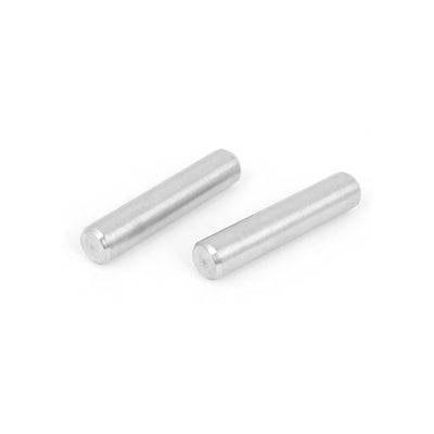 Harfington 8mm×40mm 304 Stainless Steel Dowel Pins Fasten Elements Silver Tone 5pcs