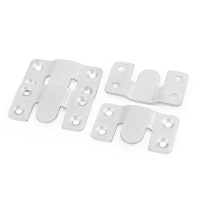 uxcell Uxcell Furniture Sofa Photo Frame Interlock Bracket Joint Connector Hanging Hook 4 Pcs