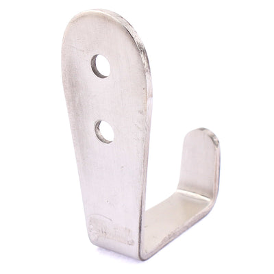 Harfington Uxcell Door Wall Screw Mounted Hook Holder Hanger 3 Thickness 6PCS