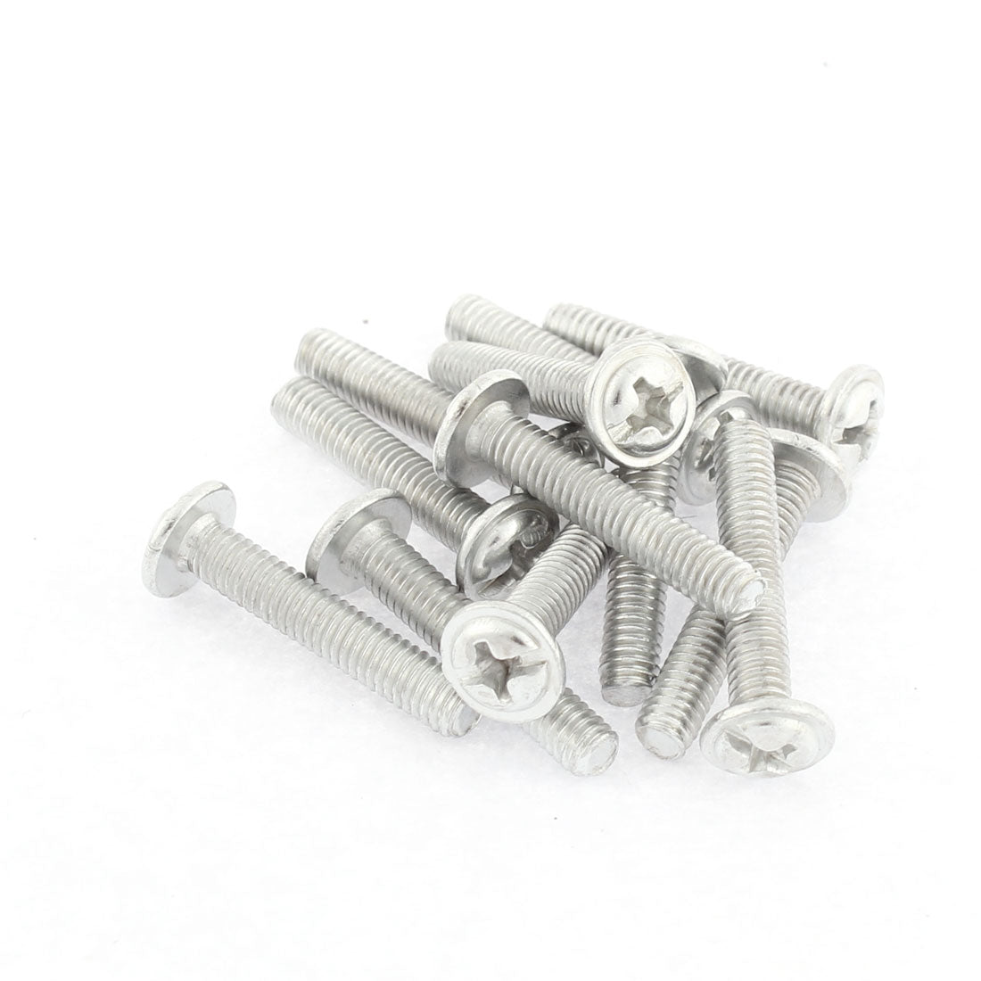 uxcell Uxcell Furniture Door Cabinet Dresser Pull Handle Knob 23mm Head Dia 12 Pcs