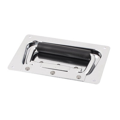 Harfington Uxcell 13.3cm x 8cm Stainless Steel Door Cabinet Toolbox Chest Pull Handle Puller
