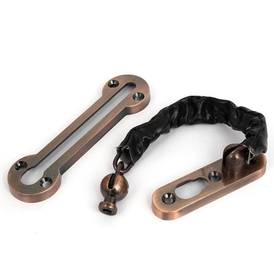 Harfington Uxcell Home Office Zinc Alloy Security Slide Bolt Door Safety Chain Lock Guard