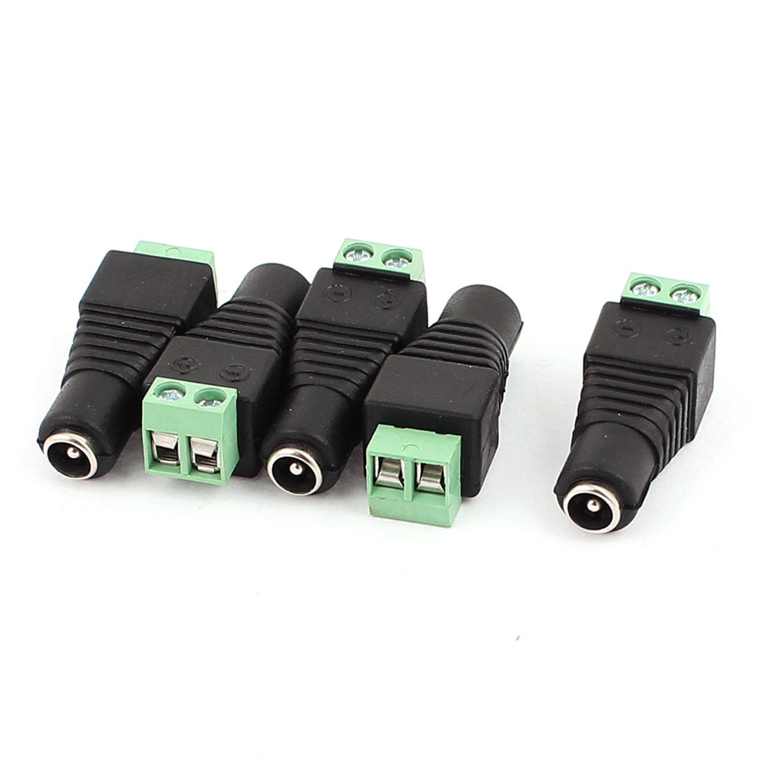 Harfington 5pcs RCA Male Connector Jack Adapter for AV/CCTV/Rear View Camera