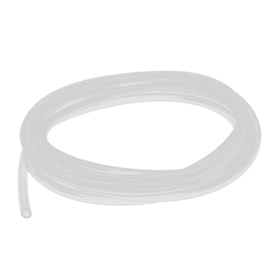 uxcell Uxcell Silicone Tube 4mm ID X 6mm OD 9.84' Flexible Silicone Rubber Tubing Water Air Hose Pipe Transparent for Pump Transfer