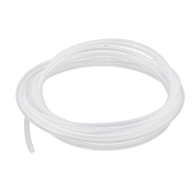 uxcell Uxcell Silicone Tube 2mm ID X 4mm OD 6.56' Flexible Silicone Rubber Tubing Water Air Hose Pipe Transparent for Pump Transfer
