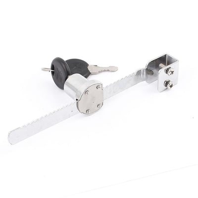 Harfington Uxcell Cabinet Display Showcase Drawer Window Locking Glass Show Case Push Door Lock w 2 Keys