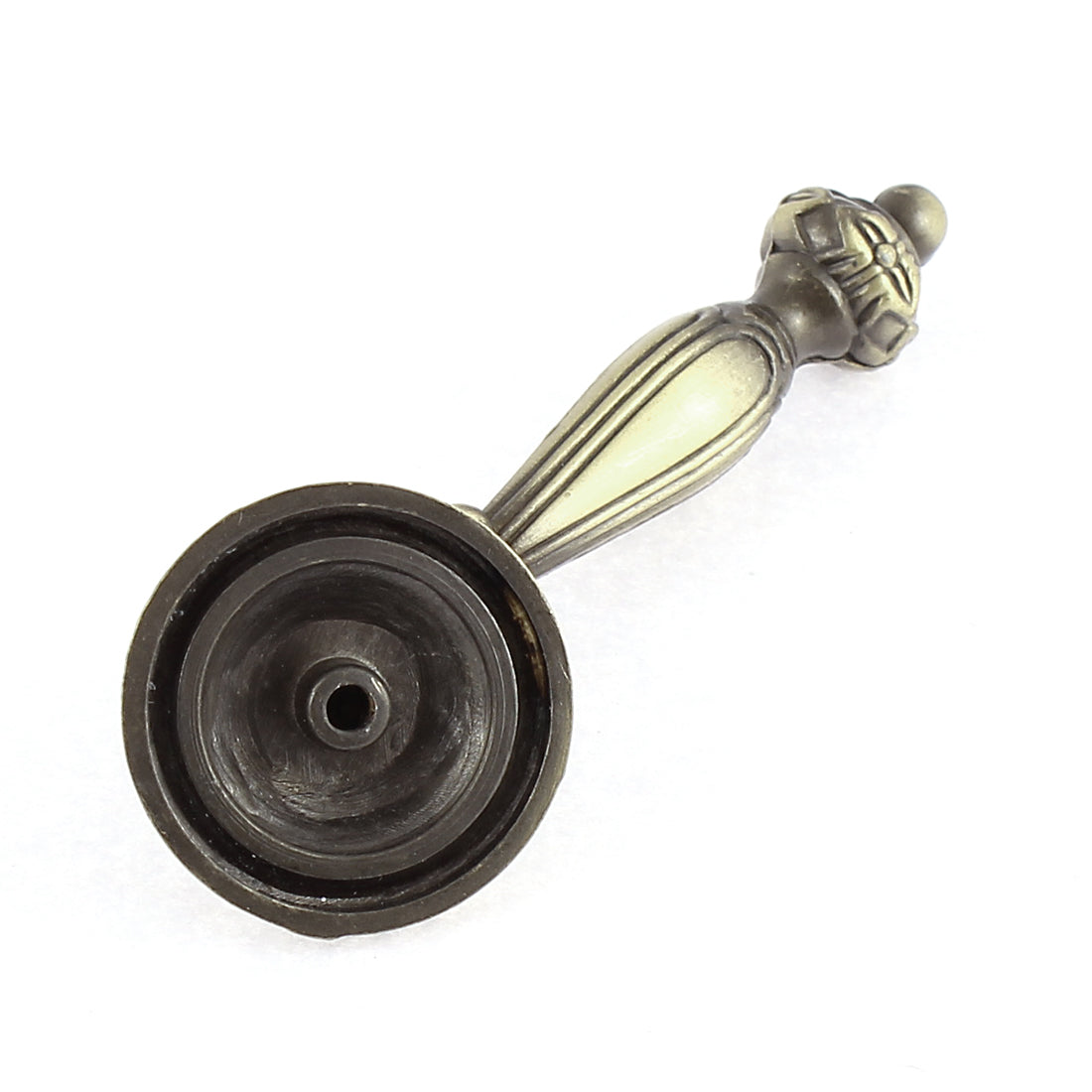 uxcell Uxcell Door Cupboard Cabinet Drawer Closet Retro Style Pendant Pull Handle Bronze Tone