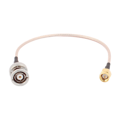 uxcell Uxcell RP-BNC-J Female to SMA-J Male RG316 Coaxial Cable Pigtail 20cm