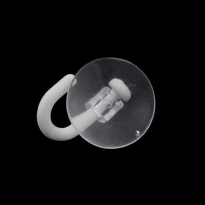 Harfington Uxcell Kitchen Bathroom Clear White Suction Cup Wall Hooks Hanger Sucker 4pcs