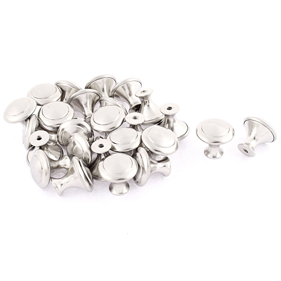 uxcell Uxcell Bedroom Kitchen Cabinet Cupboard Drawer Pull Handle Knob 23mm Dia 25 Pcs