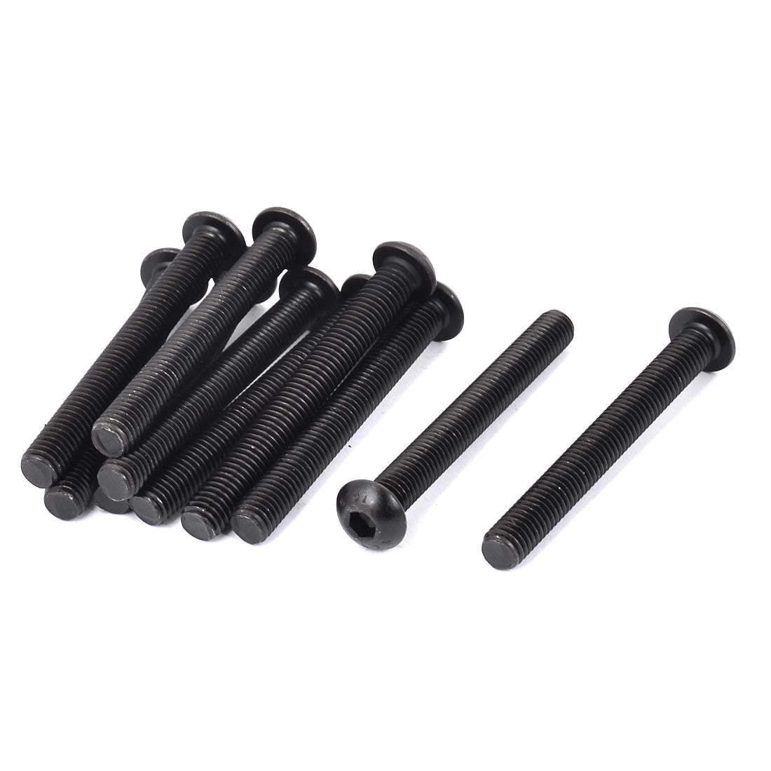 Harfington Alloy Steel Button Head Hex Socket Cap Screws Bolts