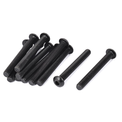 Harfington Alloy Steel Button Head Hex Socket Cap Screws Bolts