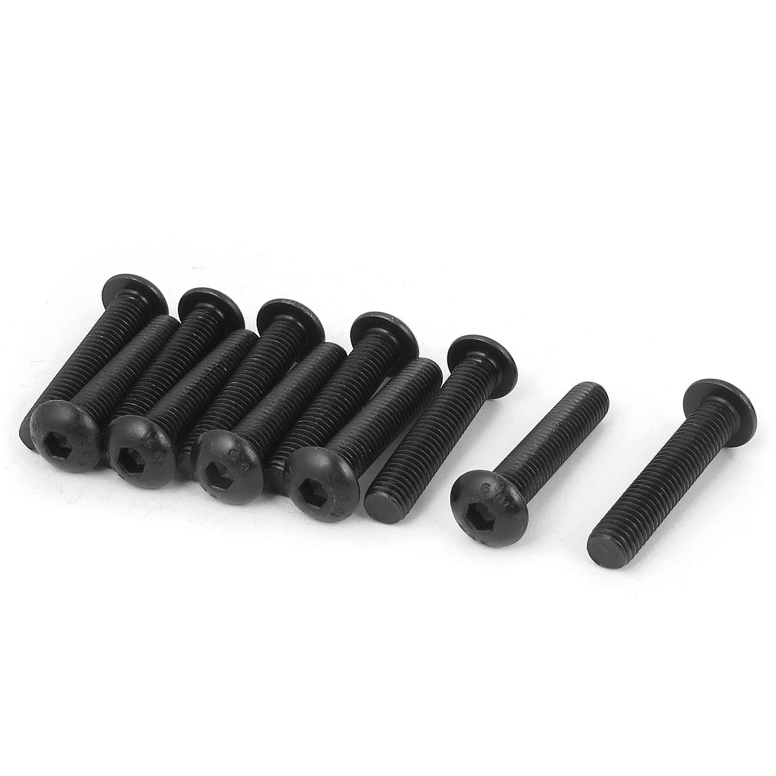 Harfington Alloy Steel Button Head Hex Socket Cap Screws Bolts