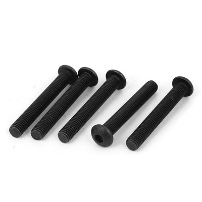 Harfington Alloy Steel Button Head Hex Socket Cap Screws Bolts