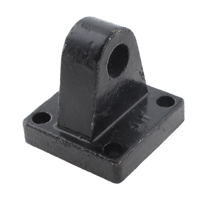 uxcell Uxcell 45mm x 45mm Pneumatic Air Cylinder Rod Pivot Clevis Mounting Bracket Black