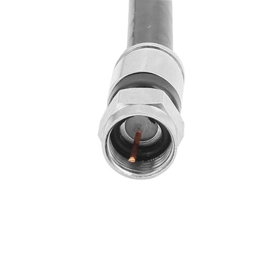 Harfington Uxcell 8M 26Ft Coax Coaxial Cable HD Digital TV Antenna Wire Metric F British F Connector Black