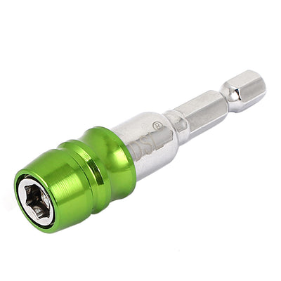 uxcell 6.3mm Hexagon Socket Spanner Magnetic Nut Driver Bit 60mm Long Green