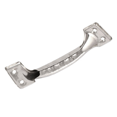 Harfington Uxcell Cupboard Wardrobe Drawer Stainless Steel Handle Pull knob 5.5" Long 4pcs