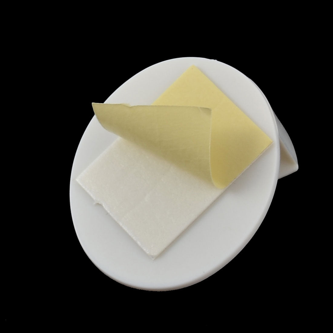 uxcell Uxcell Home Oval Shaped Sticky Electrical Connector Wall Hook Hanger Holder White 4pcs