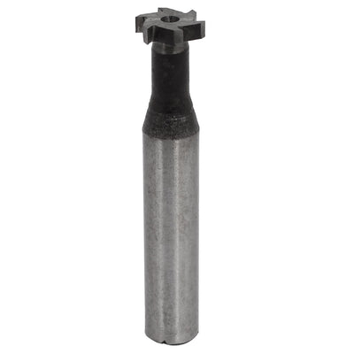 uxcell Uxcell 12mm Cutting Dia 3mm Cutting Depth 6 Flutes Straight Shank T Slot Milling Cutter