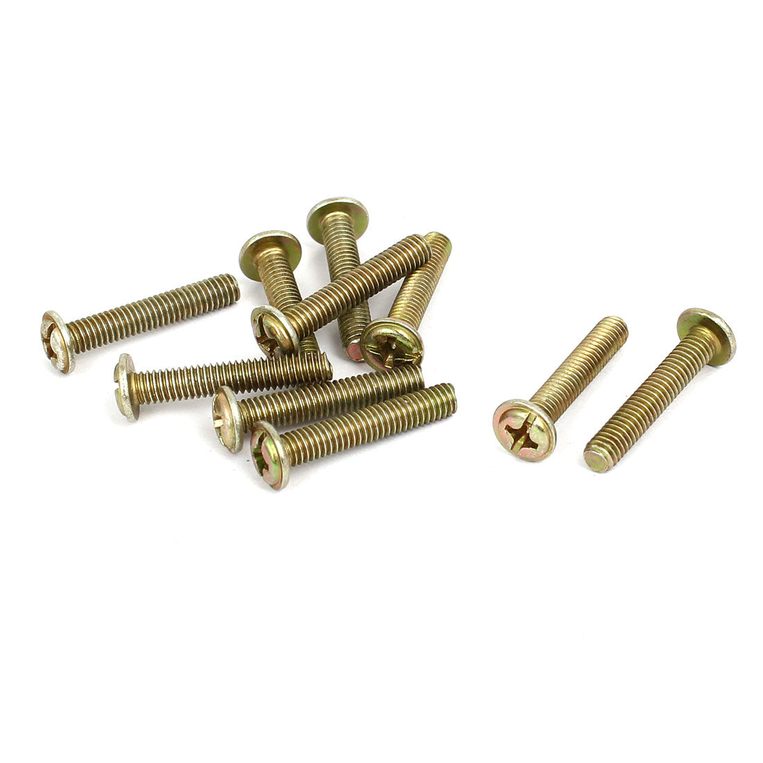 Harfington Dresser Door Stainless Steel Round Pull Handles Knobs 27x14.6x21.3mm 16pcs