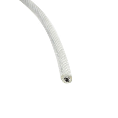 Harfington Uxcell 4mm Diameter Vinyl Coated Wire Rope Aircraft Cable 16 Meters Length