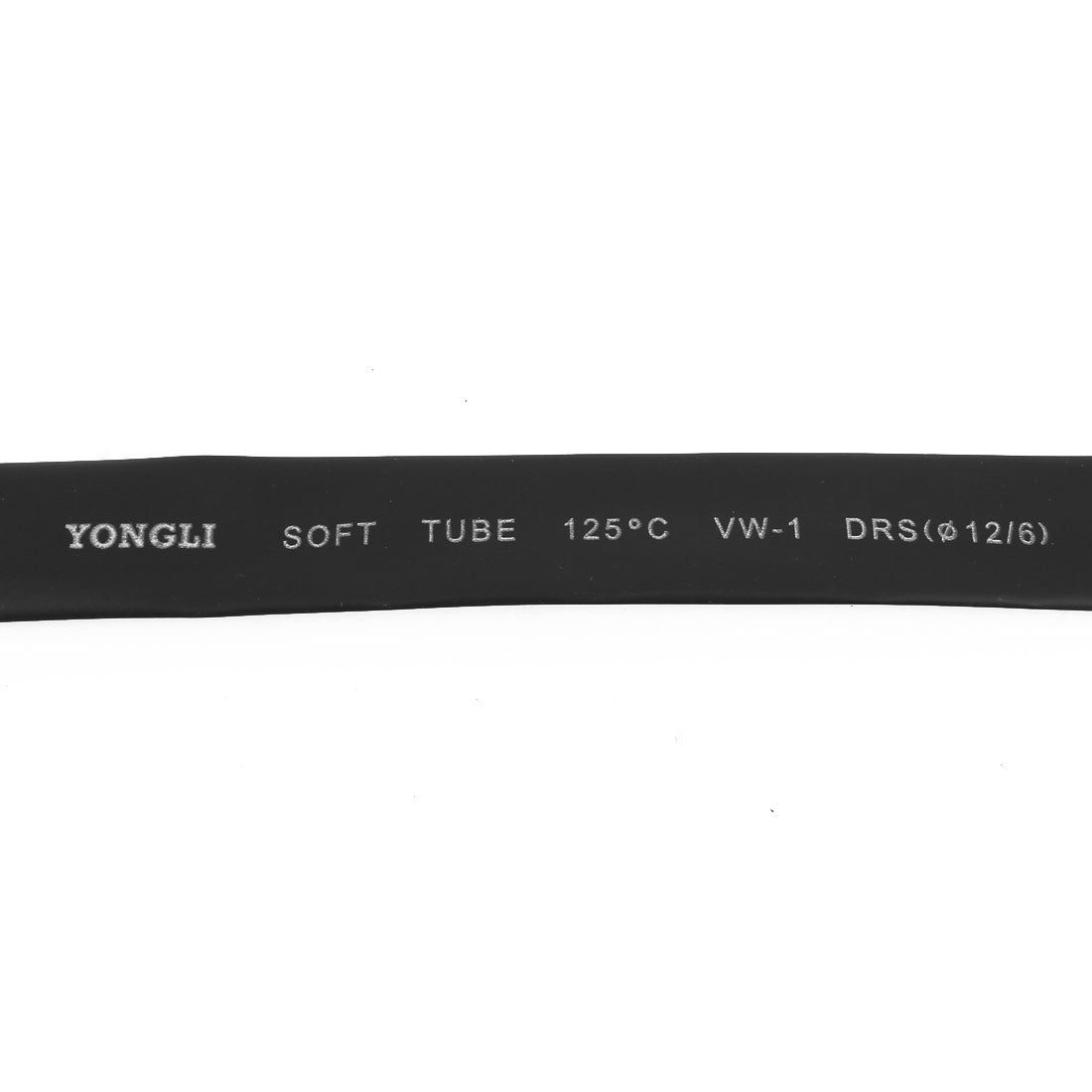 uxcell Uxcell 12mm Dia 2:1 Heat Shrink Tubing Tube Sleeving Wire Cable Black 5M Length