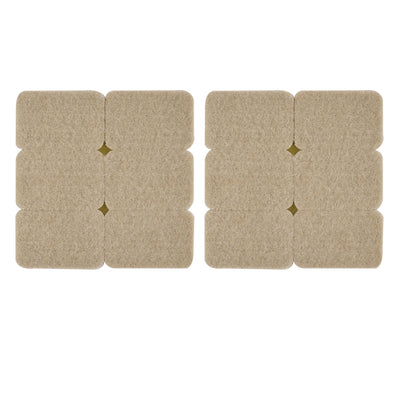 Harfington Uxcell Home Office Foam Nonslip Self Adhesive Table Furniture Chair Foot Protection Pads 12pcs