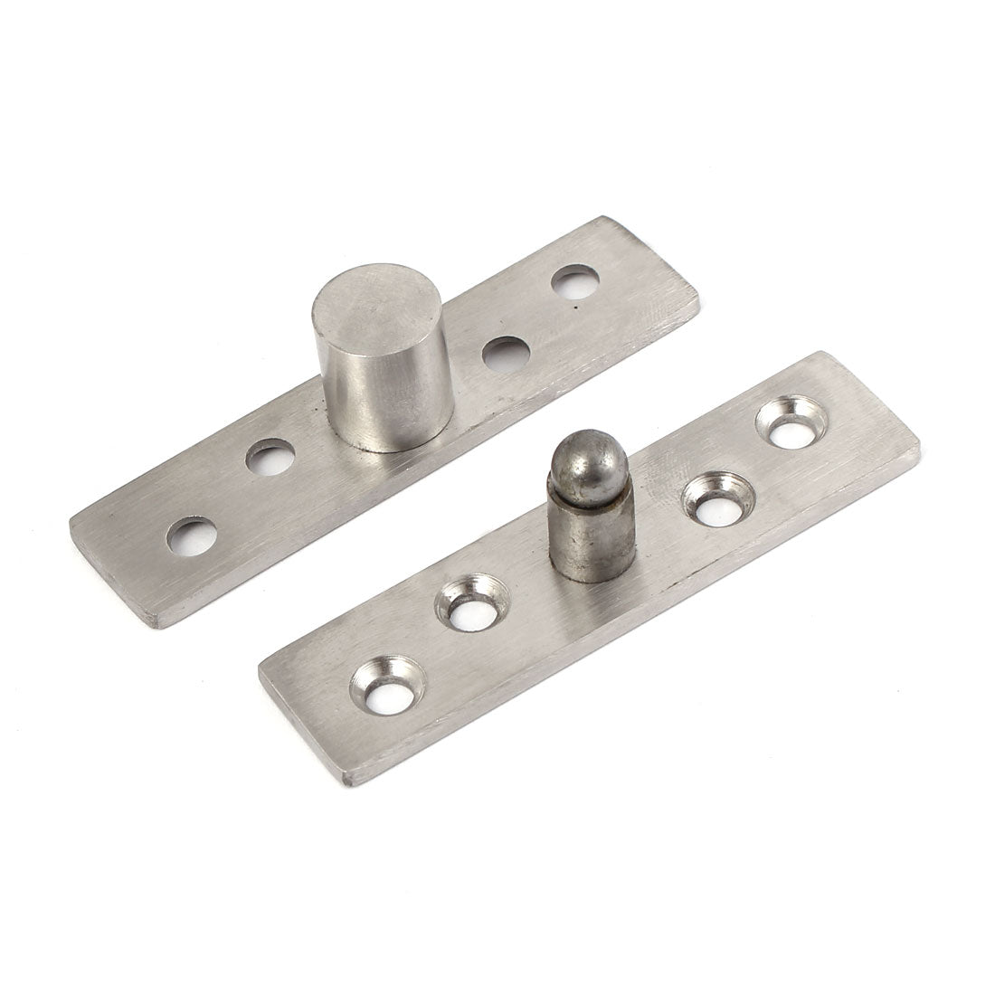 uxcell Uxcell Kithchen Cabinet Door Stainless Steel 360 Degree Pivot Hinge 74mm Long