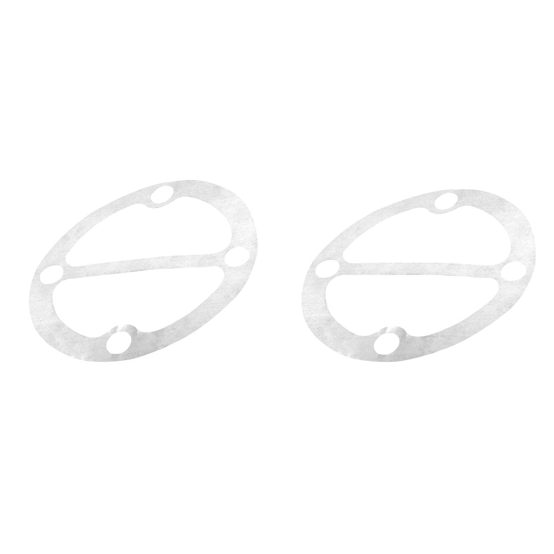 uxcell Uxcell Aluminum Round Air Compressor Cylinder Head Gaskets Base Plate Washers 11 Pcs