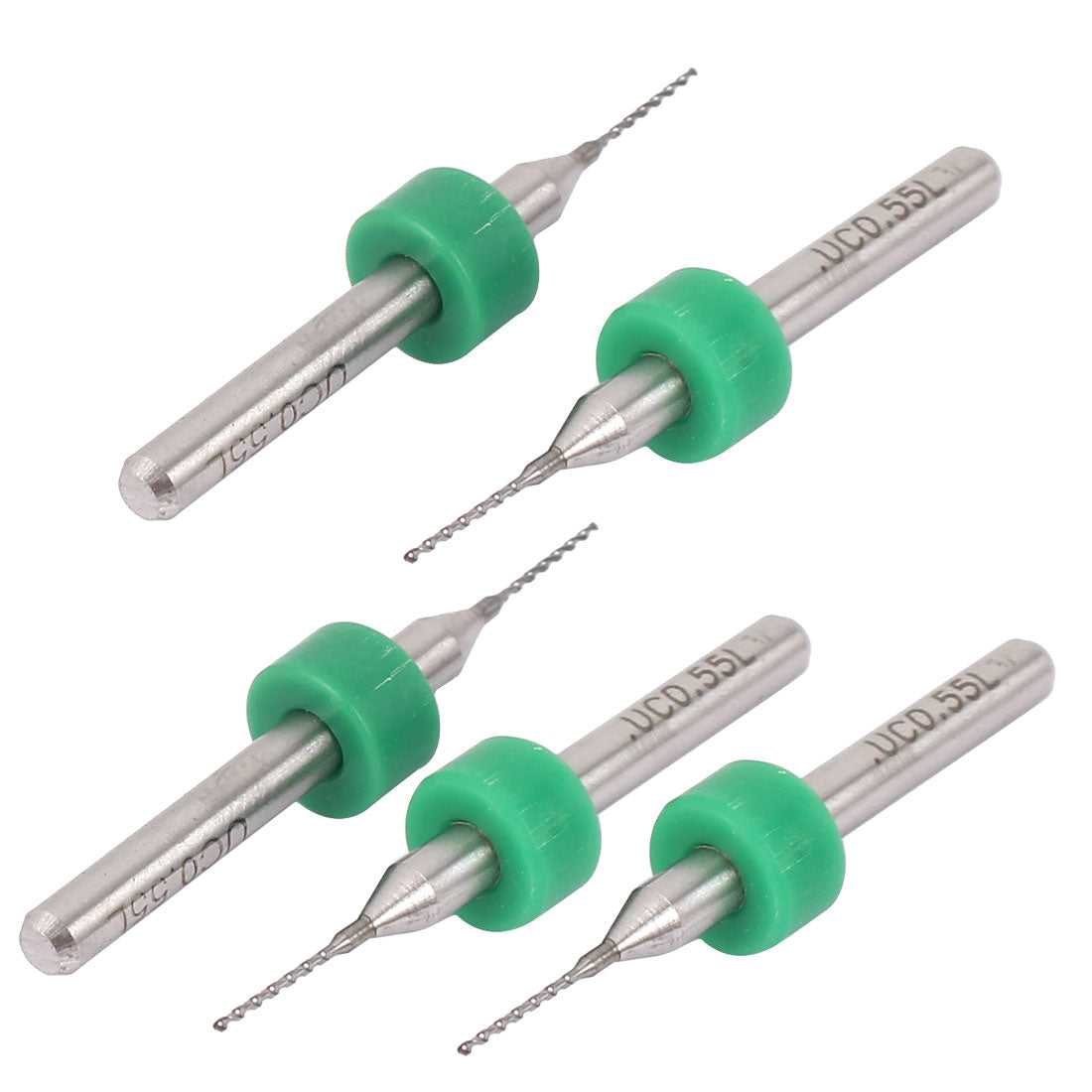 Harfington 0.55mm Tip Carbide PCB Jewelry CNC Engraving Micro Drill Bits 5 Pcs