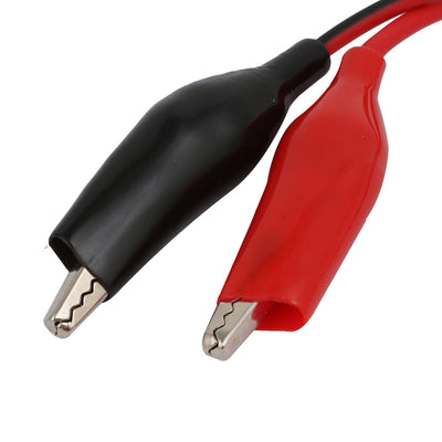 Harfington Uxcell Car Battery Laboratory Test Insulated Boot Alligator Clip Cable 97cm Long 2 Pair