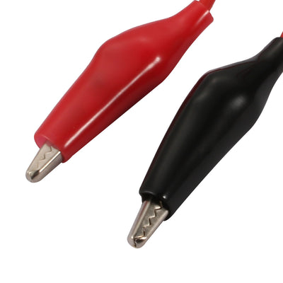 Harfington Uxcell 6 Pairs Alligator to Banana Connector Cable Jumper Wire Test Leads 1m Length